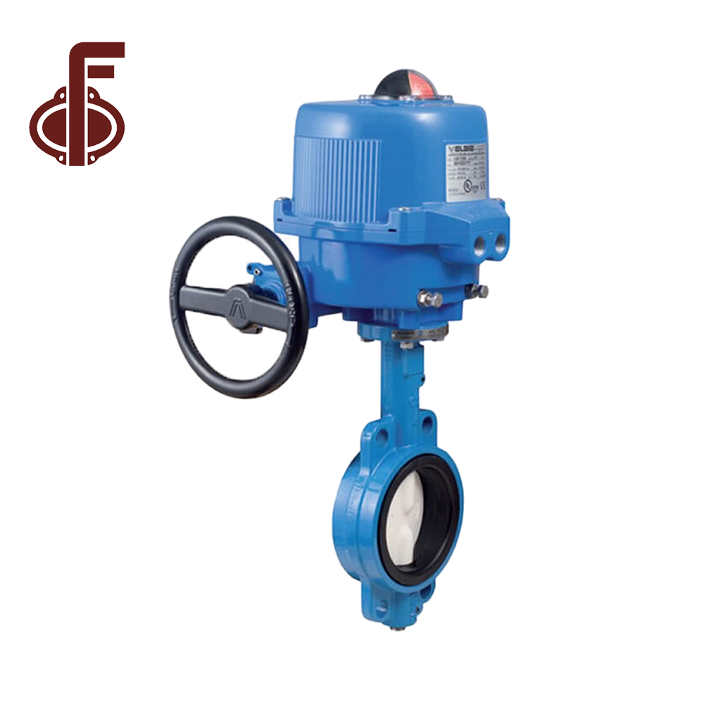 8. Elektriline Wafer Butterfly Valve