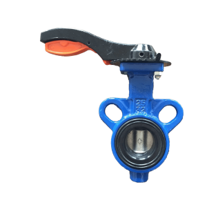 Aluminum Alloy Handle Operated Wafer Butterfly Valve