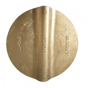 Bronze butterfly valve disc