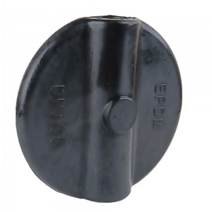 EPDM lined butterfly valve disc