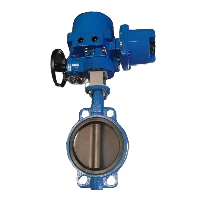 Electric-Actuator-Wafer-Butterfly-Valve