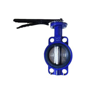 Handle actuated Ductile Iron Wafer Type Butterfly Valve