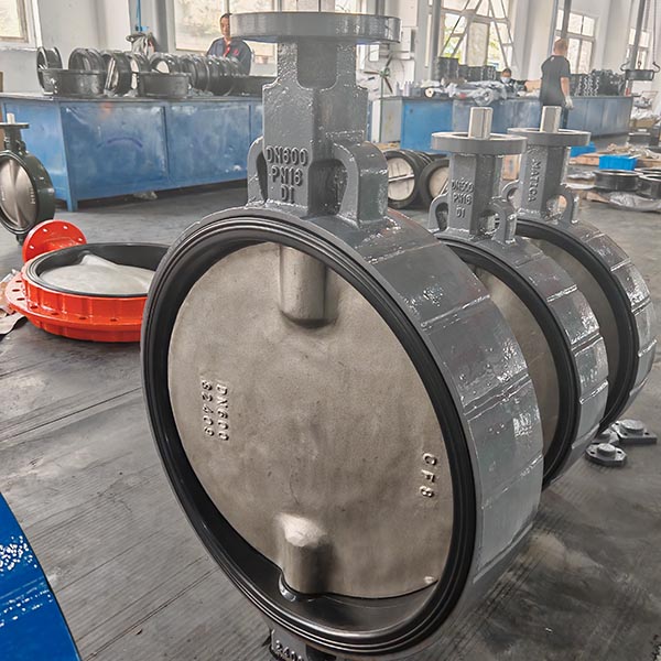 PN16 di dn600 웨이퍼 BFV 밸브