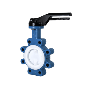 PTFE Full Lined Lug Butterfly Valve2