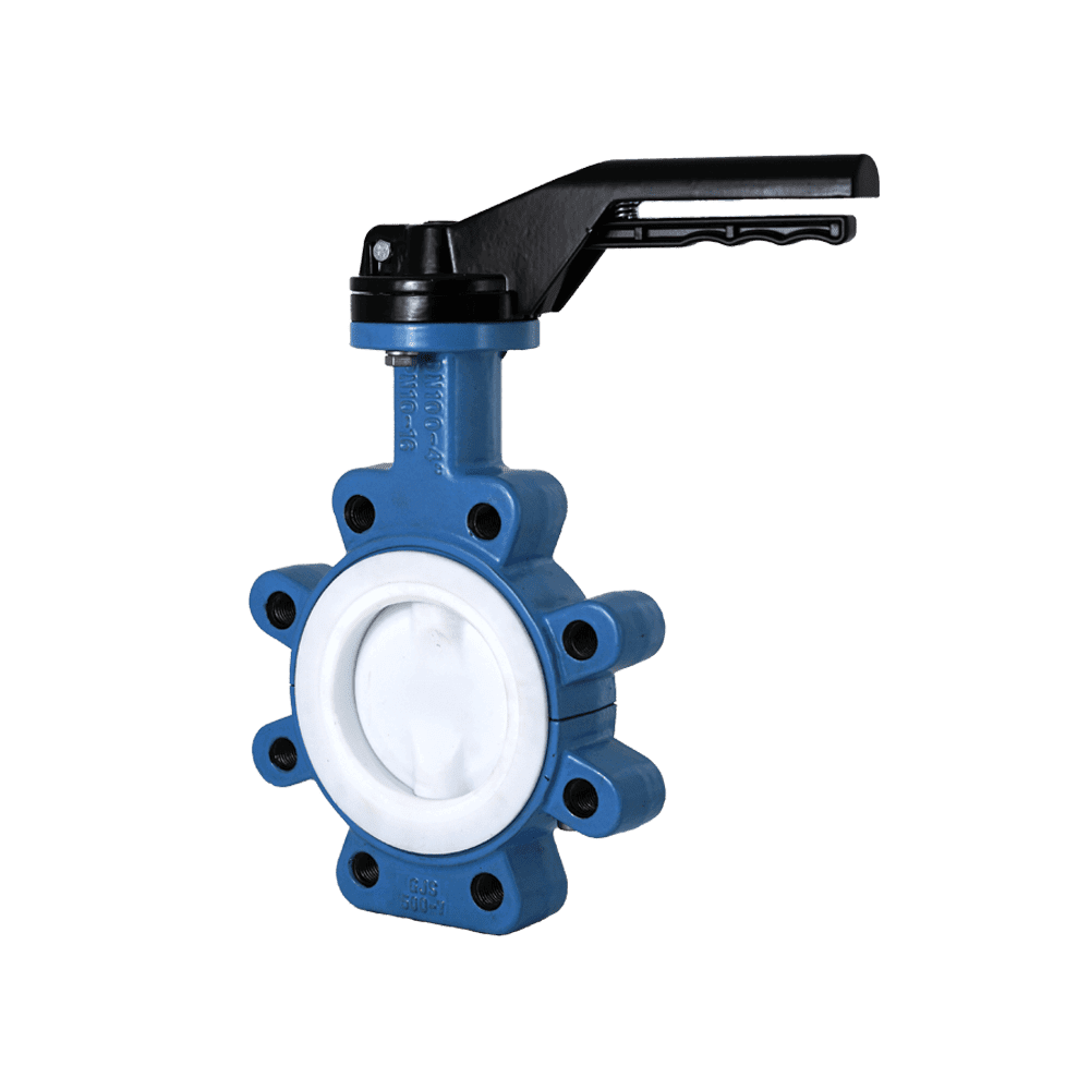 PTFE Yuzuye Lug Butterfly Valve2