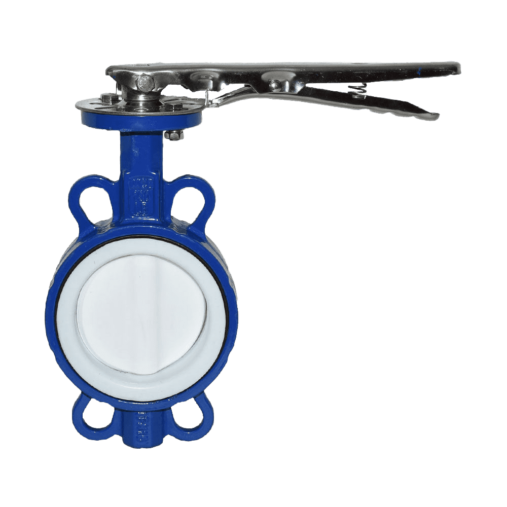 PTFE Lined Wafer Butterfly Valve