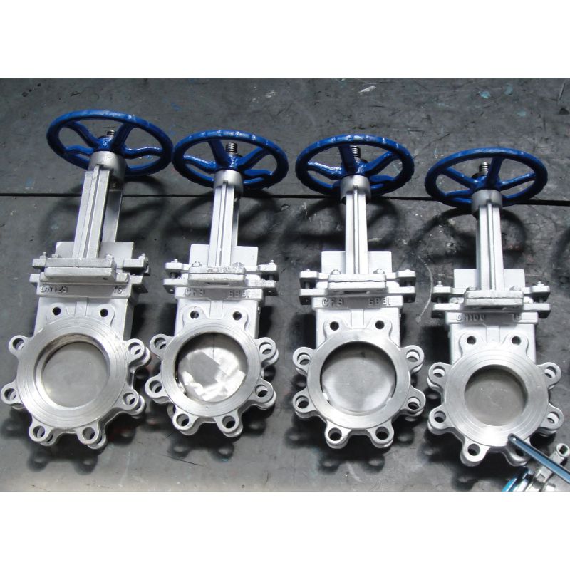 SS PN10 16 Class150 Lug Knife Gate Valve (2)