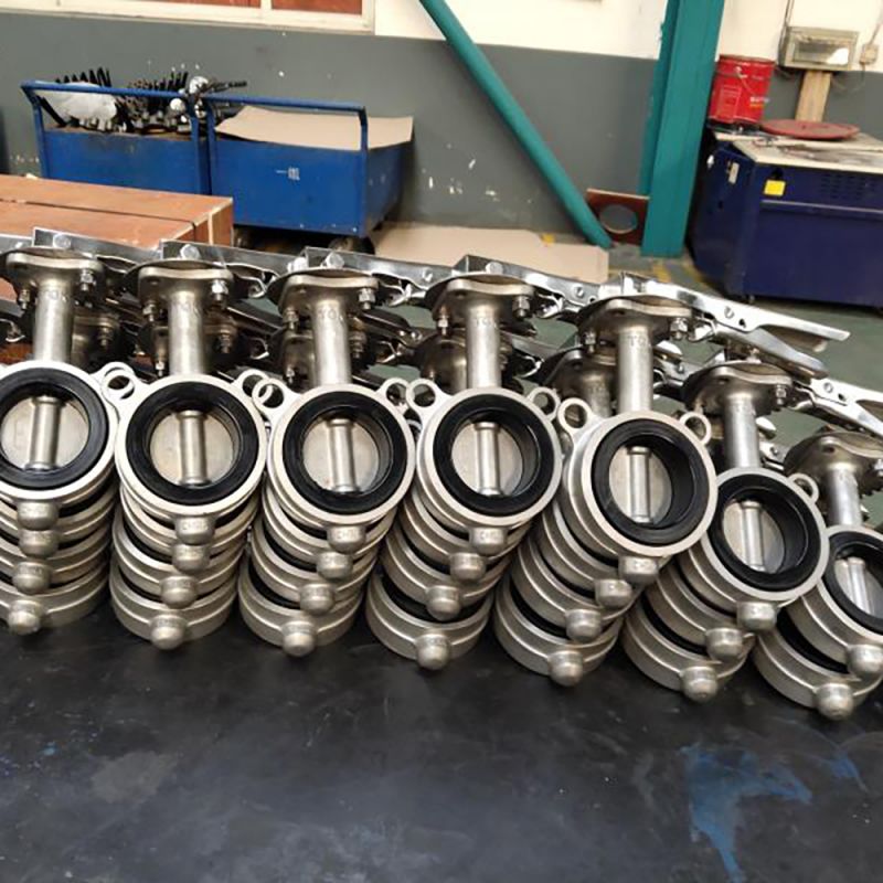 Uri ng Wafer Butterfly Valve (22)