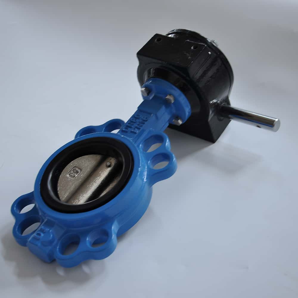 Worm Gear miasa Wafer Type Butterfly Valves (1)