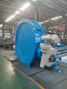 malaking laki ng butterfly valve-4