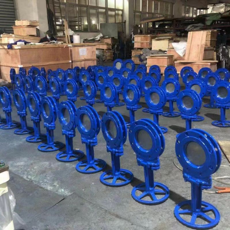 flange DI knife gate valve -10