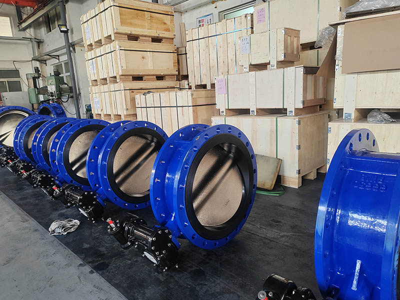 flanged butterfly valves