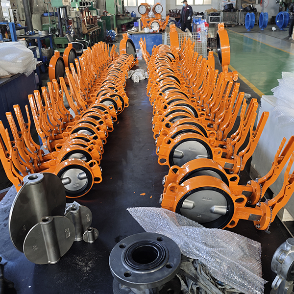 ss disc wafer serurubele valve