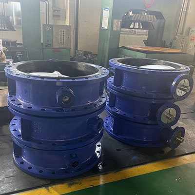 double flanged butterfly valve