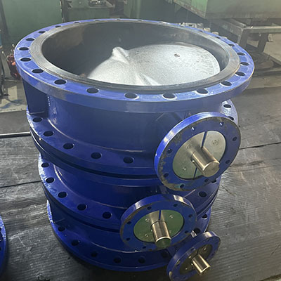 double flanged butterfly valve