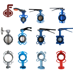 1. Wafer Butterfly Valve Body Type