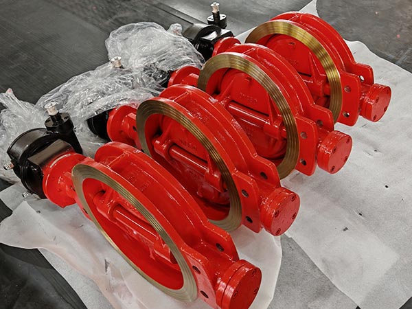 150lb wafer three offset butterfly valves-zfa