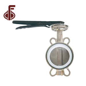 5. PTFE Seat Wafer Butterfly Valve