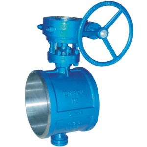 Butt Welded Triple Eccentric Butterfly Valve