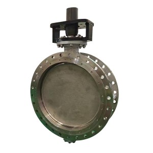 CF8 flange high performance butterfly valve