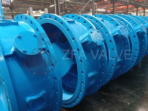 DN1200 Eccrntric Butterfly Valve2