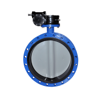 NBR Seat Flange Butterfly Valve 2