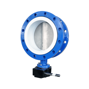 PTFE Seat Flange Type Butterfly Valve