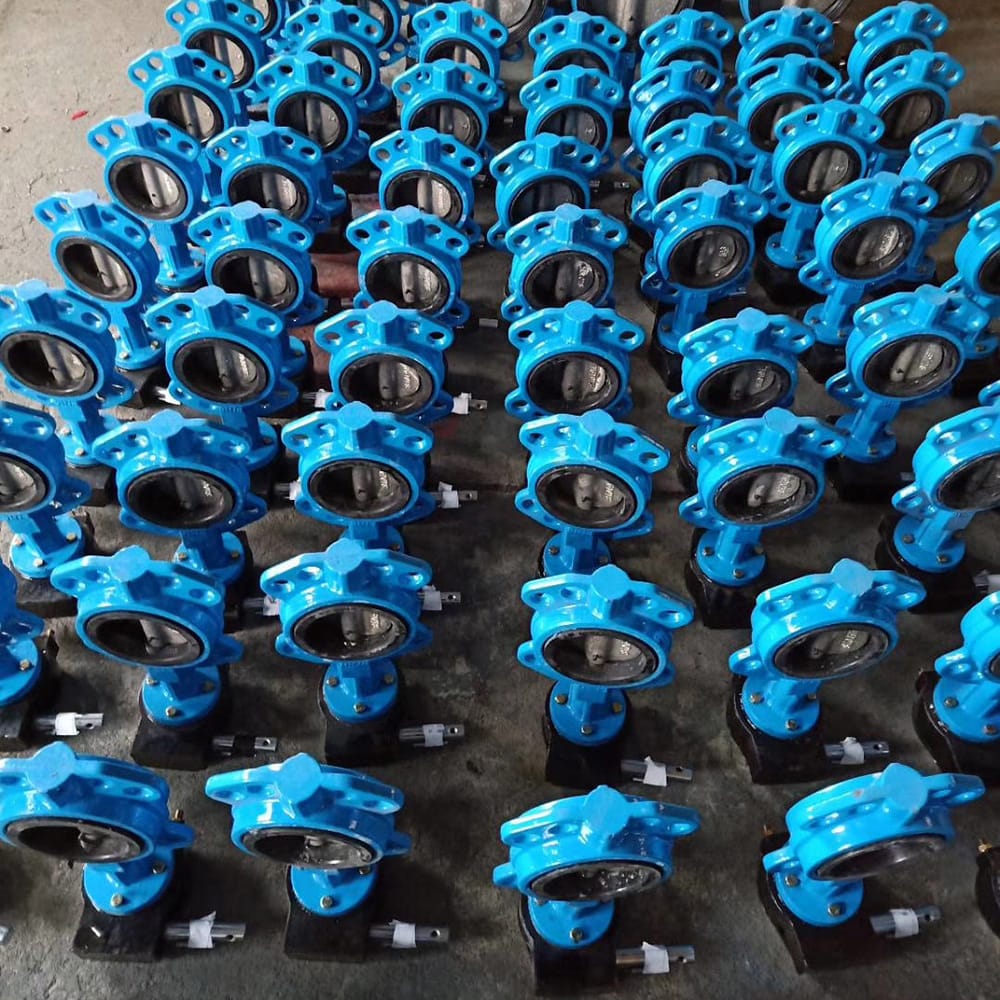 Pneumatic Actuator Wafer Butterfly Valves (1)