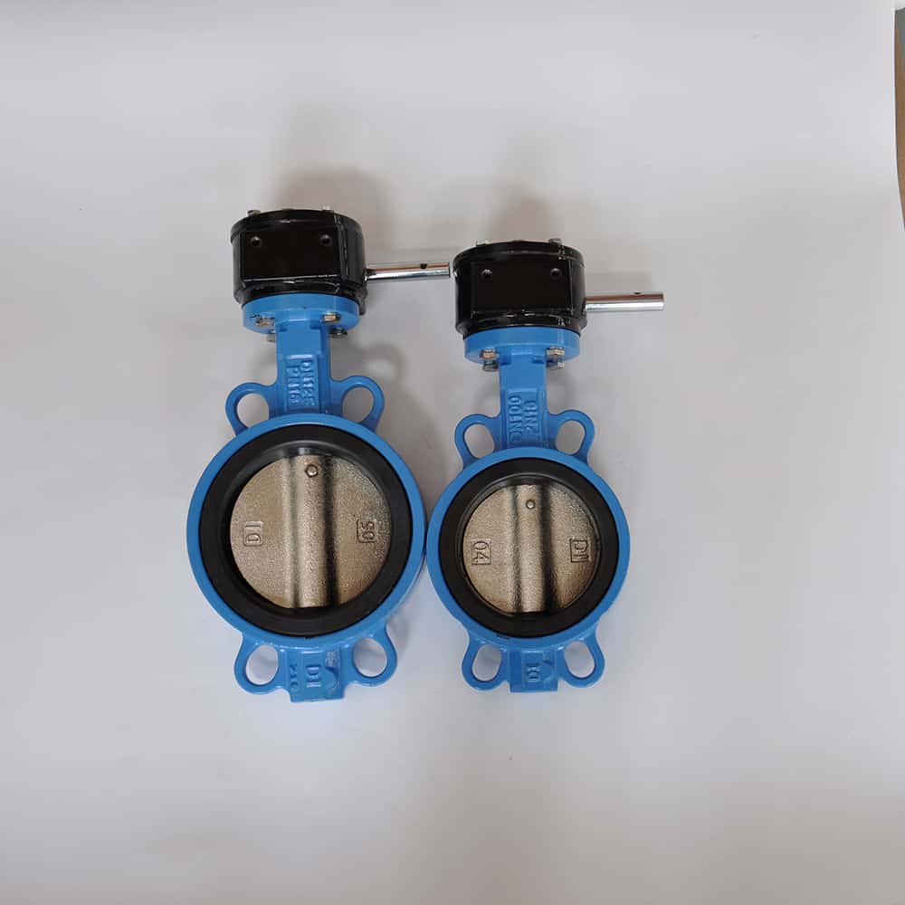 Worm Gear Operated Wafer Type Butterfly Valves (2)