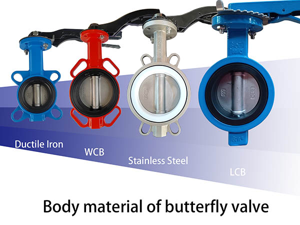 maddî bedena valves butterfly