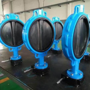 butterfly valve with EPDM lined