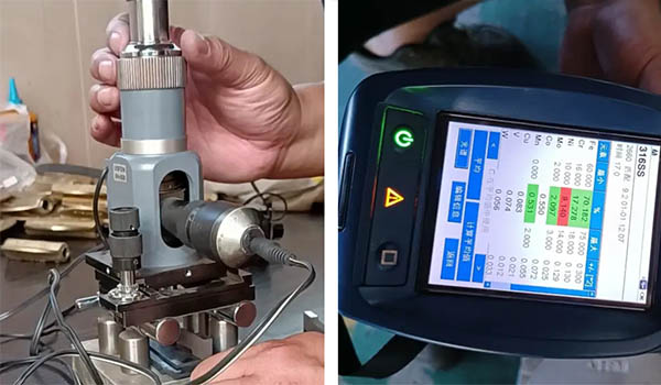 material test of butterfly valve