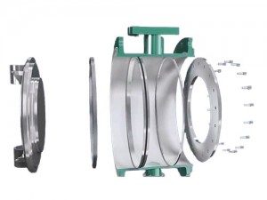 multi-layer butterfly valve