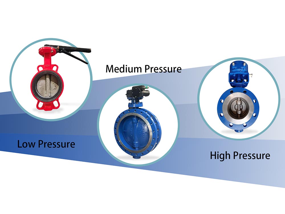 pressure level of butterfly valve